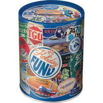 31027 Säästölipas Pan Am - Holiday Fund Collage