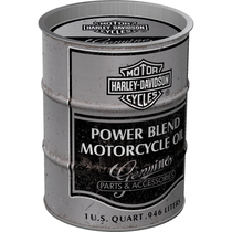 31521 Säästölipas (tynnyri) Harley-Davidson - Power Blend Oil